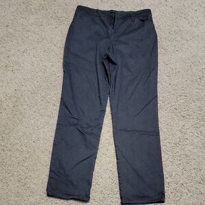 Lee Gray Chinos Straight-Leg Pants